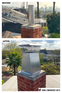 Chimney - liner - damper - chimney cap